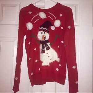 Snowman Christmas sweater